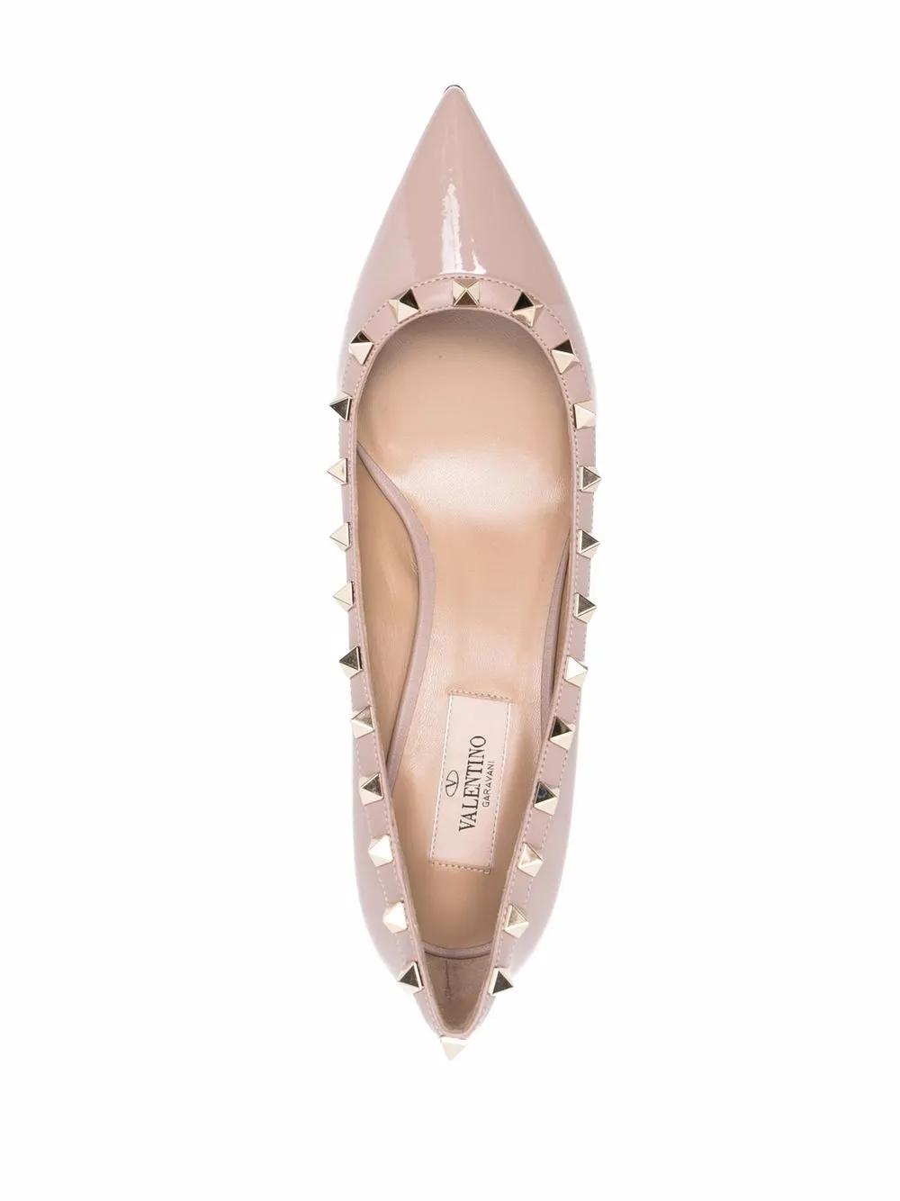 фото Valentino garavani лакированные туфли rockstud