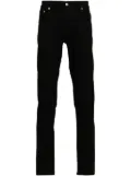 Alexander McQueen logo-embroidered jeans - Black