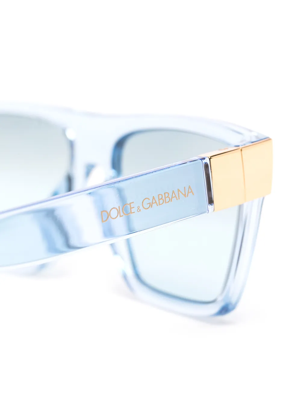 фото Dolce & gabbana eyewear солнцезащитные очки в квадратной оправе