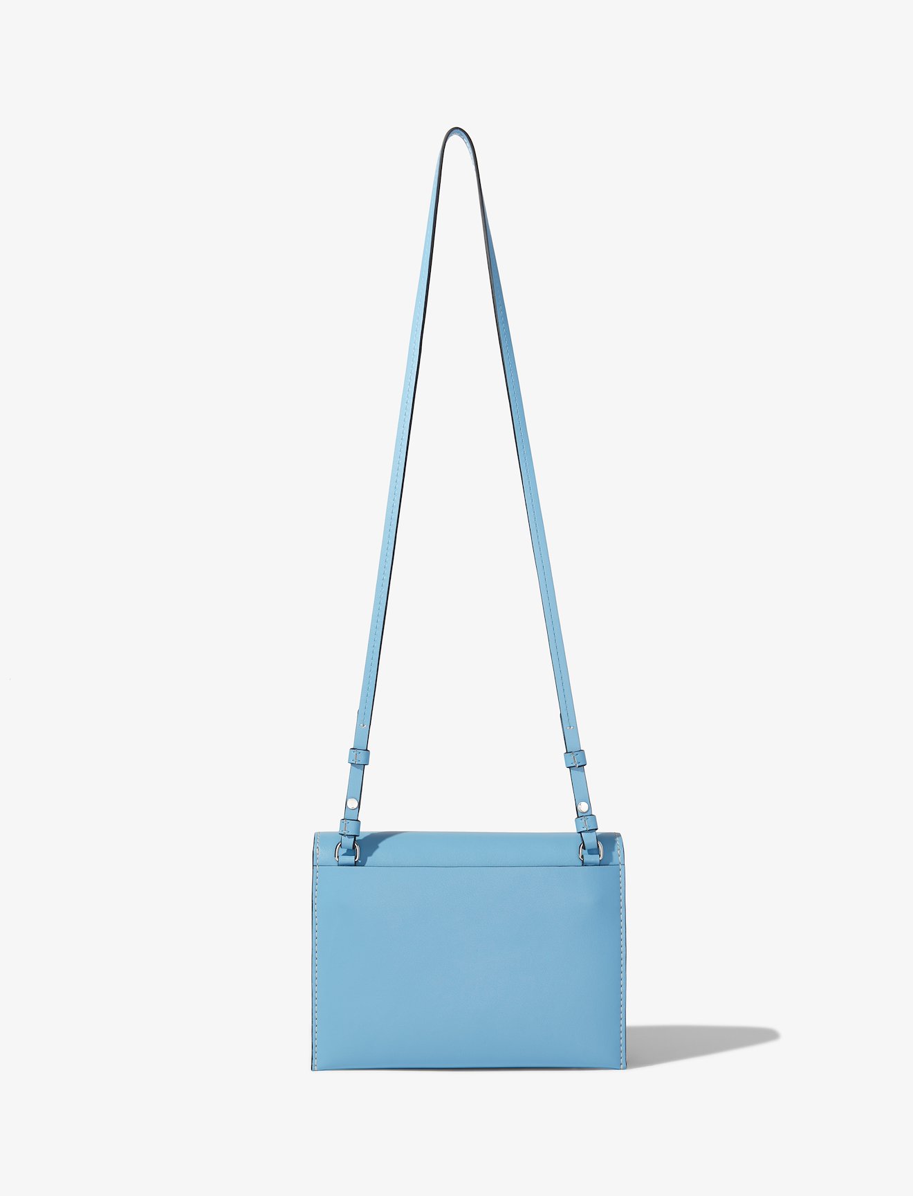 Accordion Flap Bag in blue | Proenza Schouler