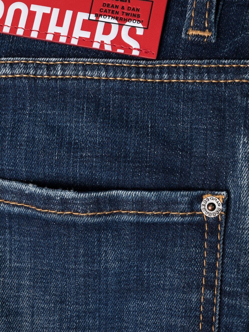 DSQUARED2 logo-patch jeans Men