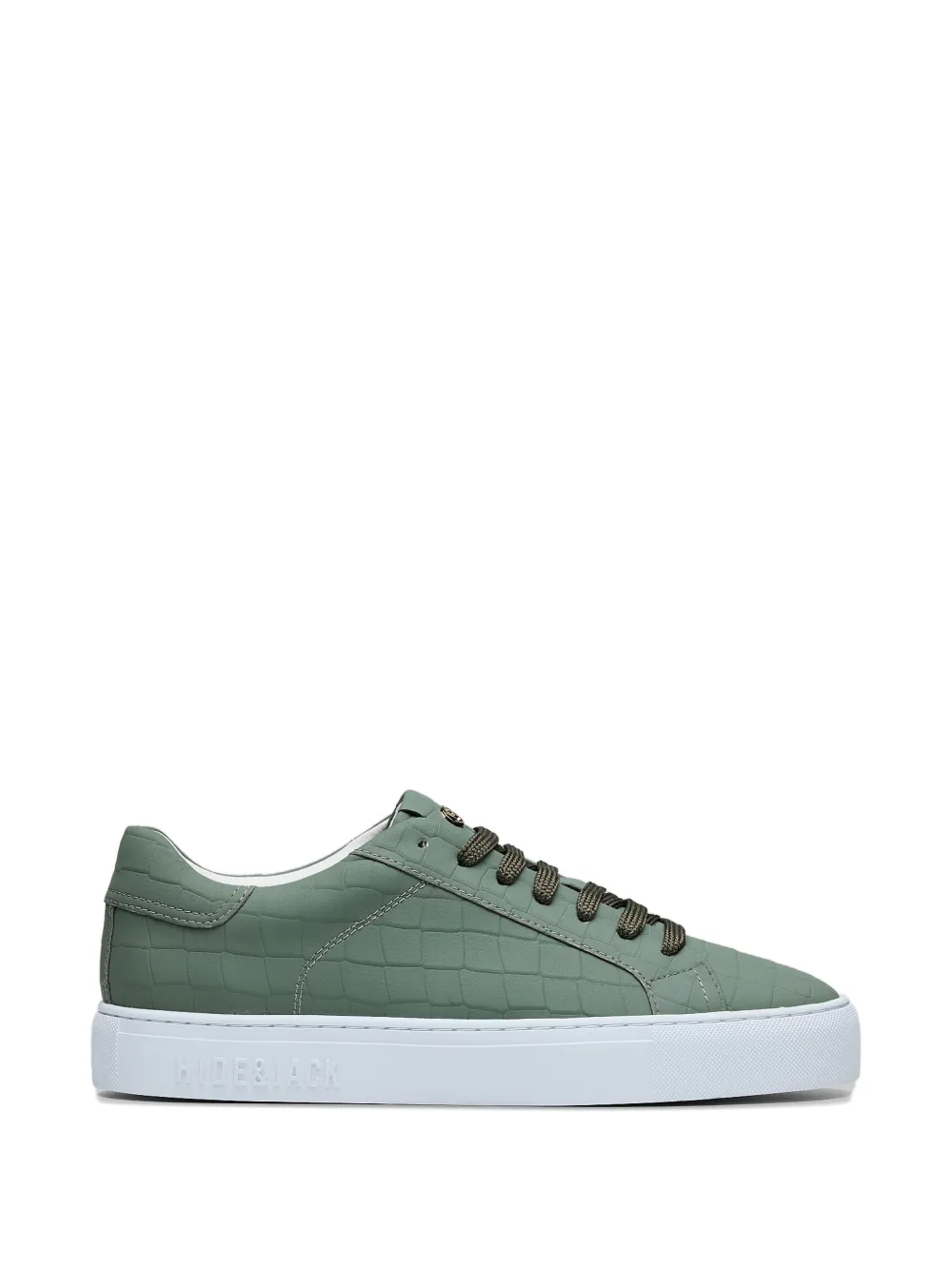 Hide&Jack Essence Croco sneakers Groen