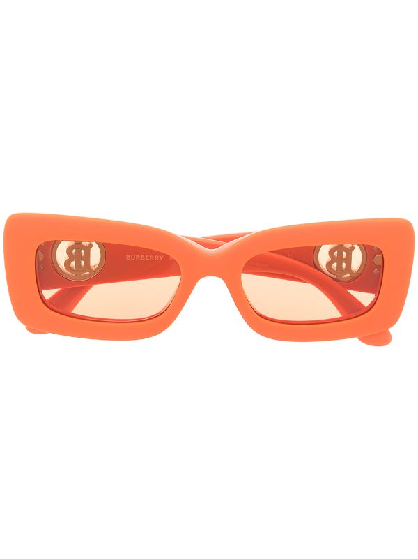 Burberry Eyewear logo-plaque Tinted Sunglasses - Farfetch