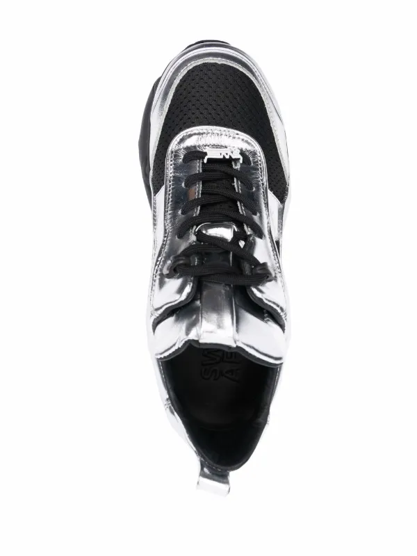 SWEAR Air Revive Nitro Platform Sneakers | Silver | FARFETCH