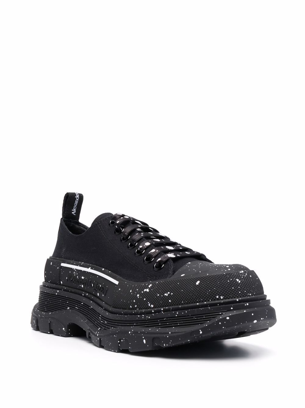 Alexander McQueen Tread Slick low-top sneakers - Zwart