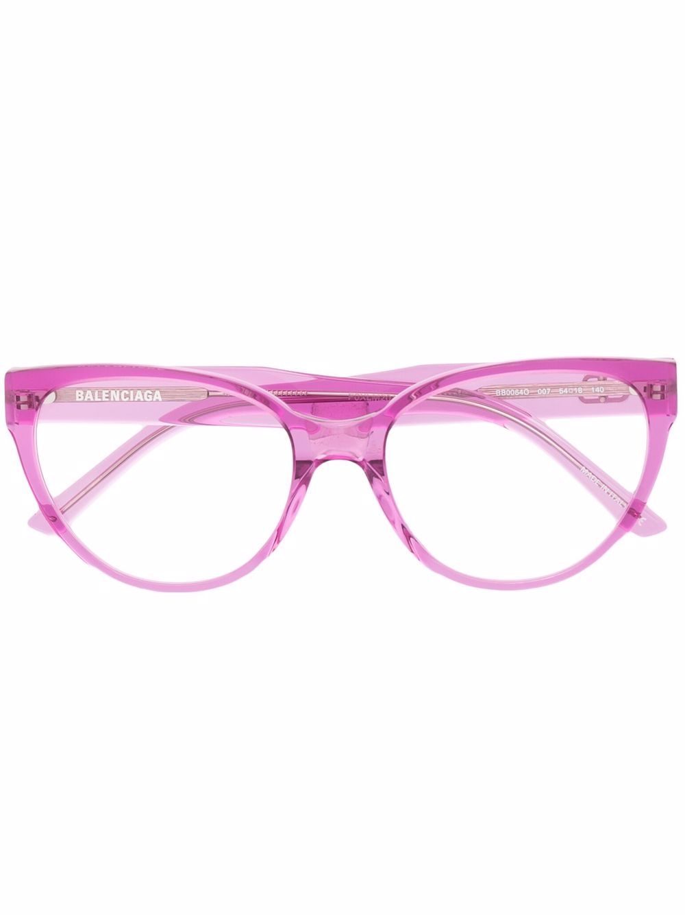 фото Balenciaga eyewear очки в оправе 'кошачий глаз'