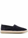 Officine Creative Roped leather espadrilles - Blue