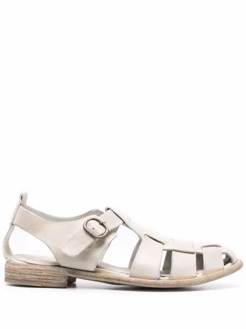 Officine Creative cut-out detailed leather sandals