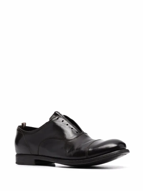 Shop Officine Creative leather slip-on 