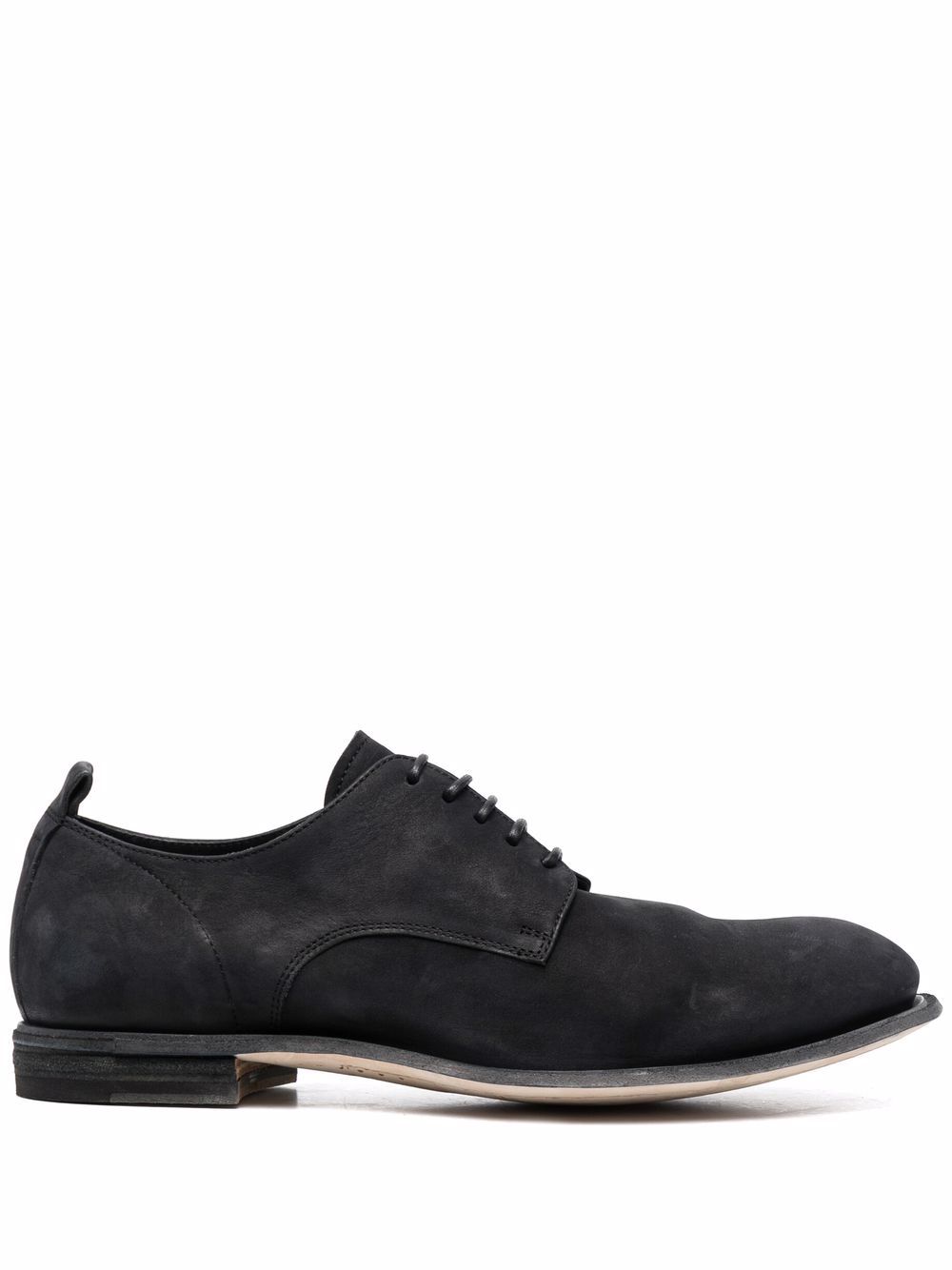 Officine Creative Durga leather derby shoes – Black