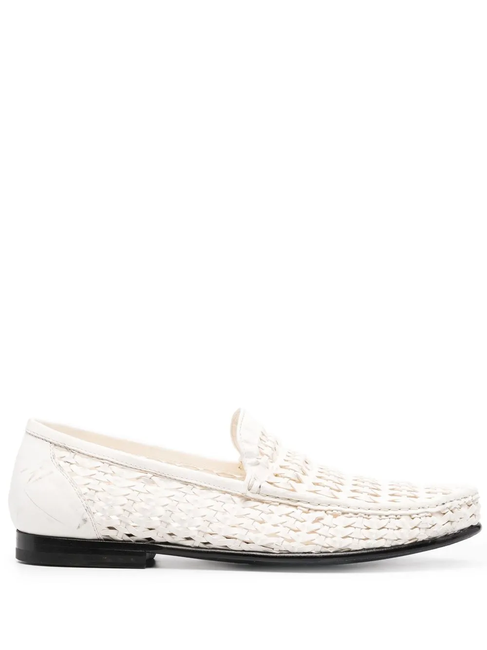Officine Creative Gewebte Libre Loafer | Weiß | Image 1