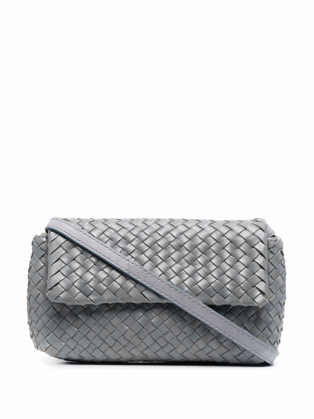 Officine Creative woven clutch bag - Blue