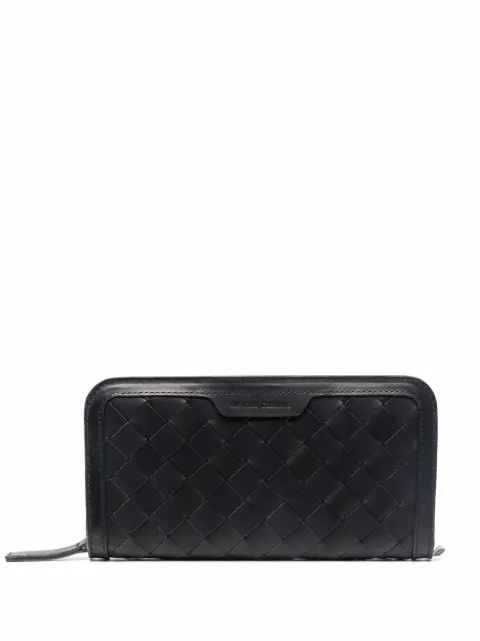 Officine Creative Berge zip-around woven wallet