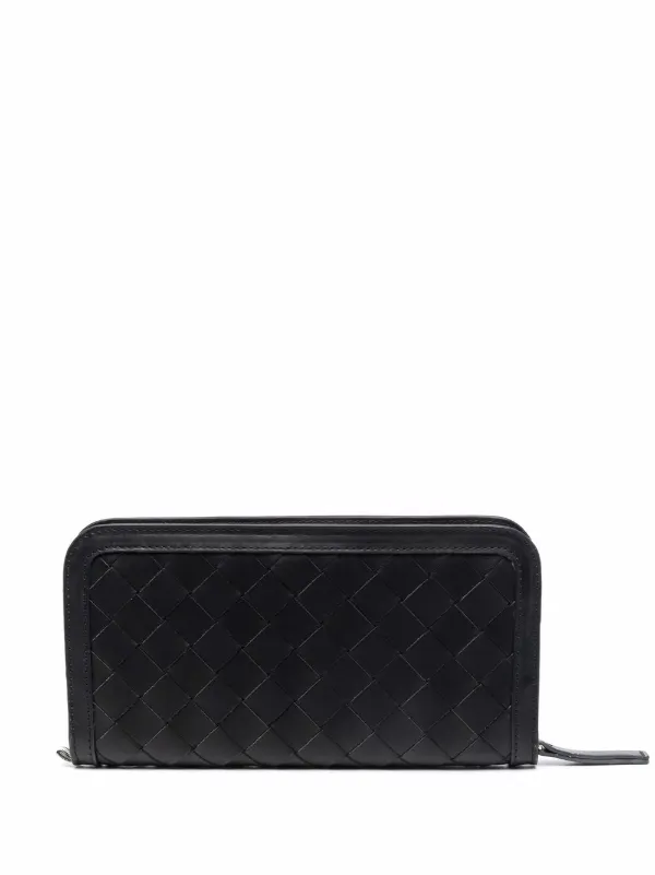 Officine Creative Berge zip-around Woven Wallet - Farfetch