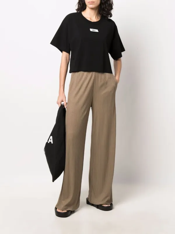 MM6 Maison Margiela wide-leg Pleated 