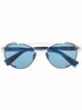 Balmain Eyewear round-frame sunglasses - Blue