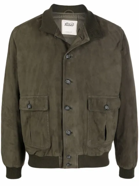 Valstar high-neck suede jacket