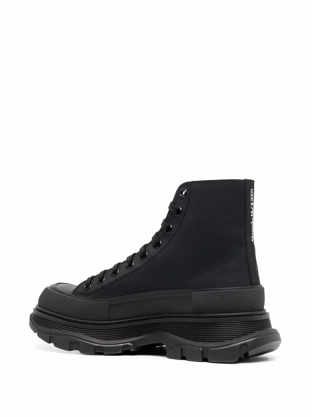 фото Alexander mcqueen высокие кеды tread slick