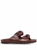 Officine Creative knotted-strap sandals - Brown