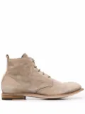 Officine Creative Durga lace-up ankle boots - Neutrals