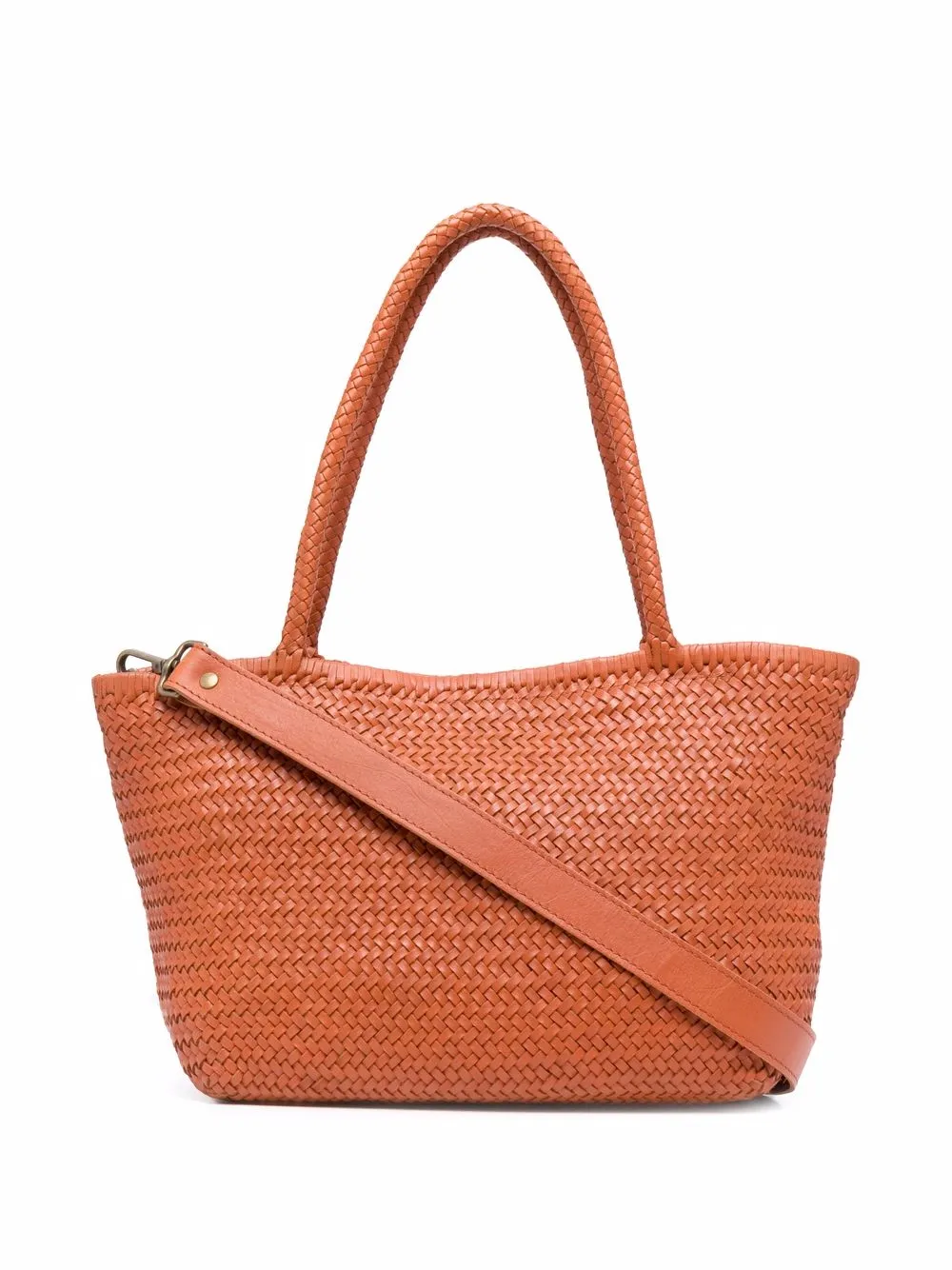 

Officine Creative Susan 01 woven tote bag - Brown