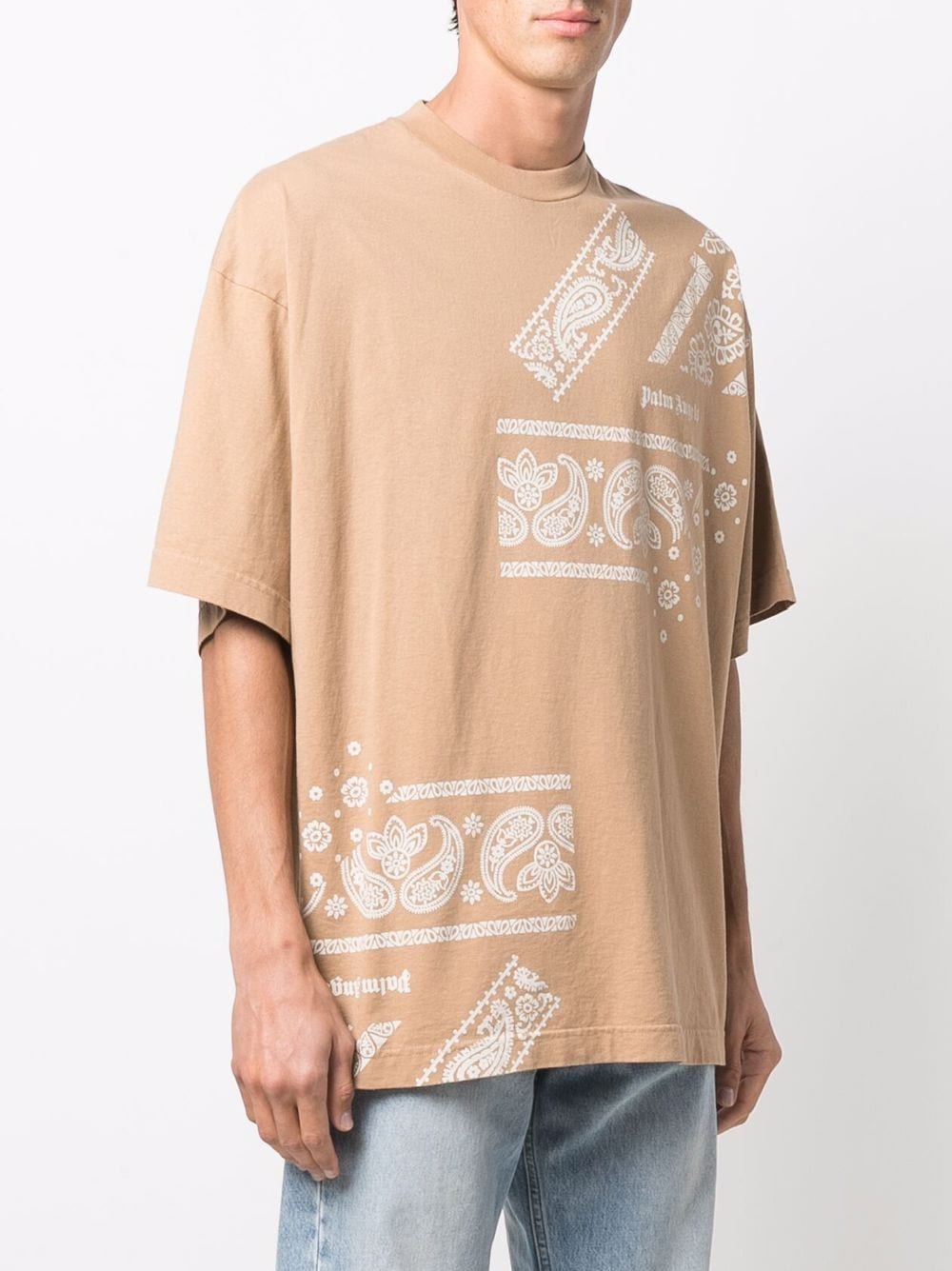 Palm Angels Bandana Print T-Shirt