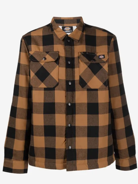 Dickies Construct plaid-check print jacket
