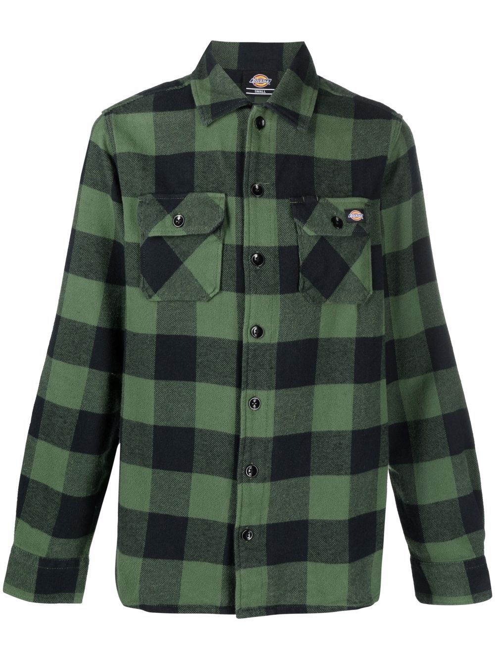 

Dickies Construct camisa con estampado de cuadros - Verde