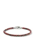 David Yurman sterling silver Spiritual Beads bracelet (4mm) - Brown