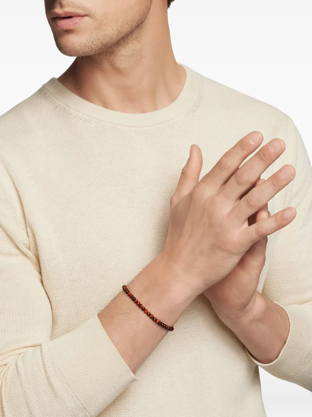 David Yurman sterling silver Spiritual Beads bracelet (4mm) | Image 2