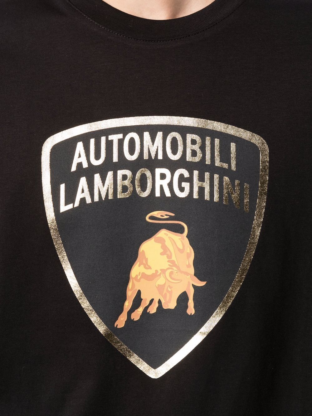 фото Automobili lamborghini футболка с логотипом