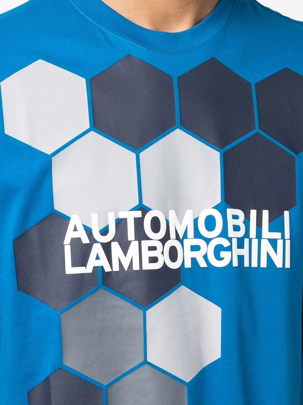 фото Automobili lamborghini футболка с логотипом
