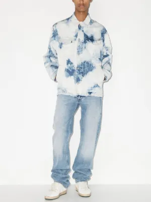 PURPLE STAIN 刺繍デニムジャケット Purple Brand メンズ デニムジャケット通販 - FARFETCH