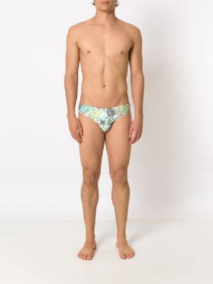 Homme Vêtements Maillots de bain Maillots et shorts de bain Camouflage print trunks Synthétique Amir Slama pour homme en coloris Bleu 
