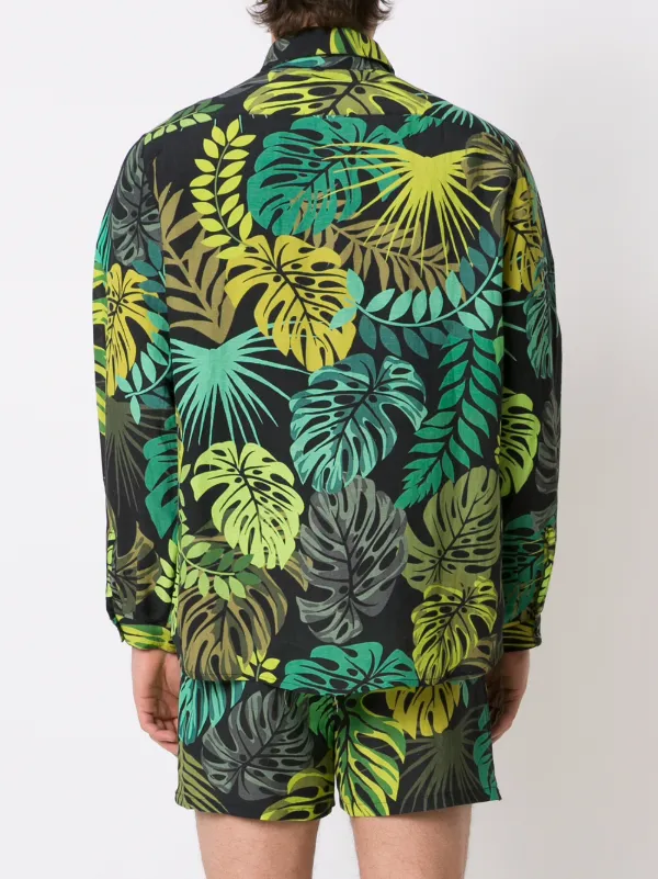 Leaf pattern shirt Clearance