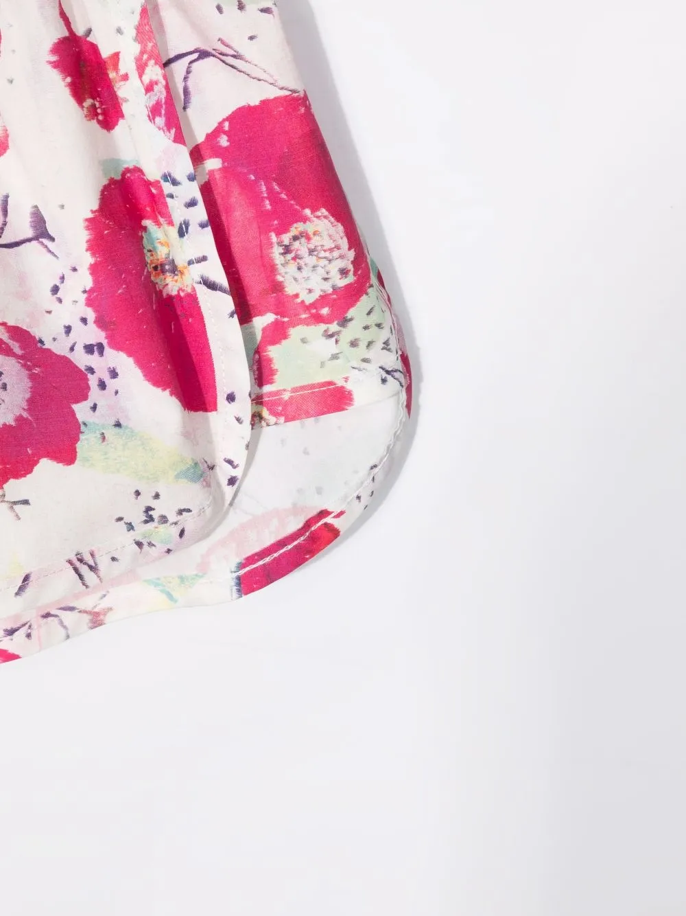  Andorine Floral-print Shorts - Pink 