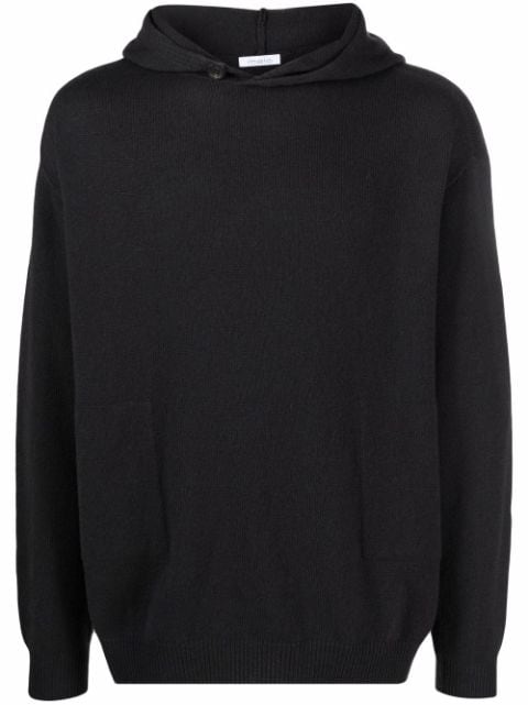 Malo ribbed-knit hooded sweatshirt