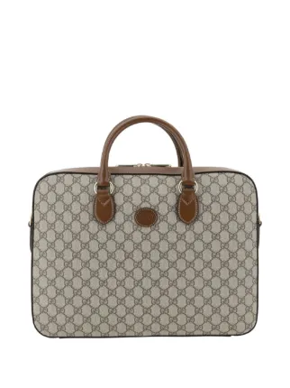 Gucci Laptoptasche Mit GG Nude FARFETCH DE