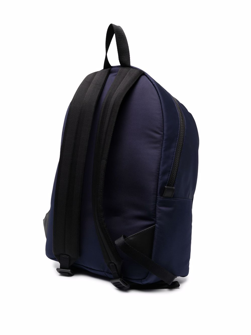 Shop Alexander Mcqueen Metropolitan Logo-print Backpack In 蓝色