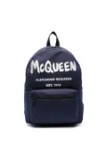Alexander McQueen Metropolitan backpack - Blue
