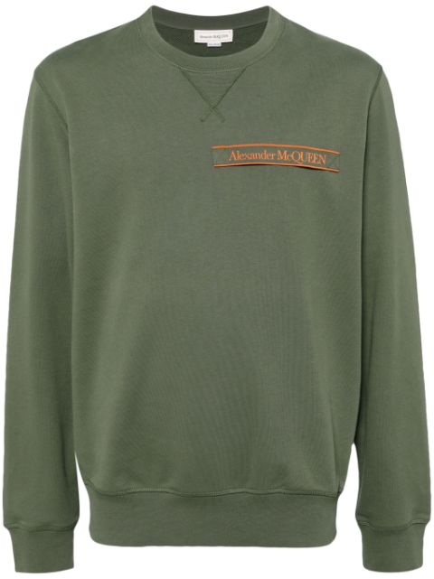 Alexander McQueen logo patch sweatshirt Men