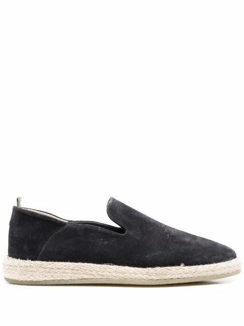 Officine Creative Roped suede espadrilles
