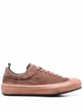Officine Creative lace-up suede sneakers - Pink