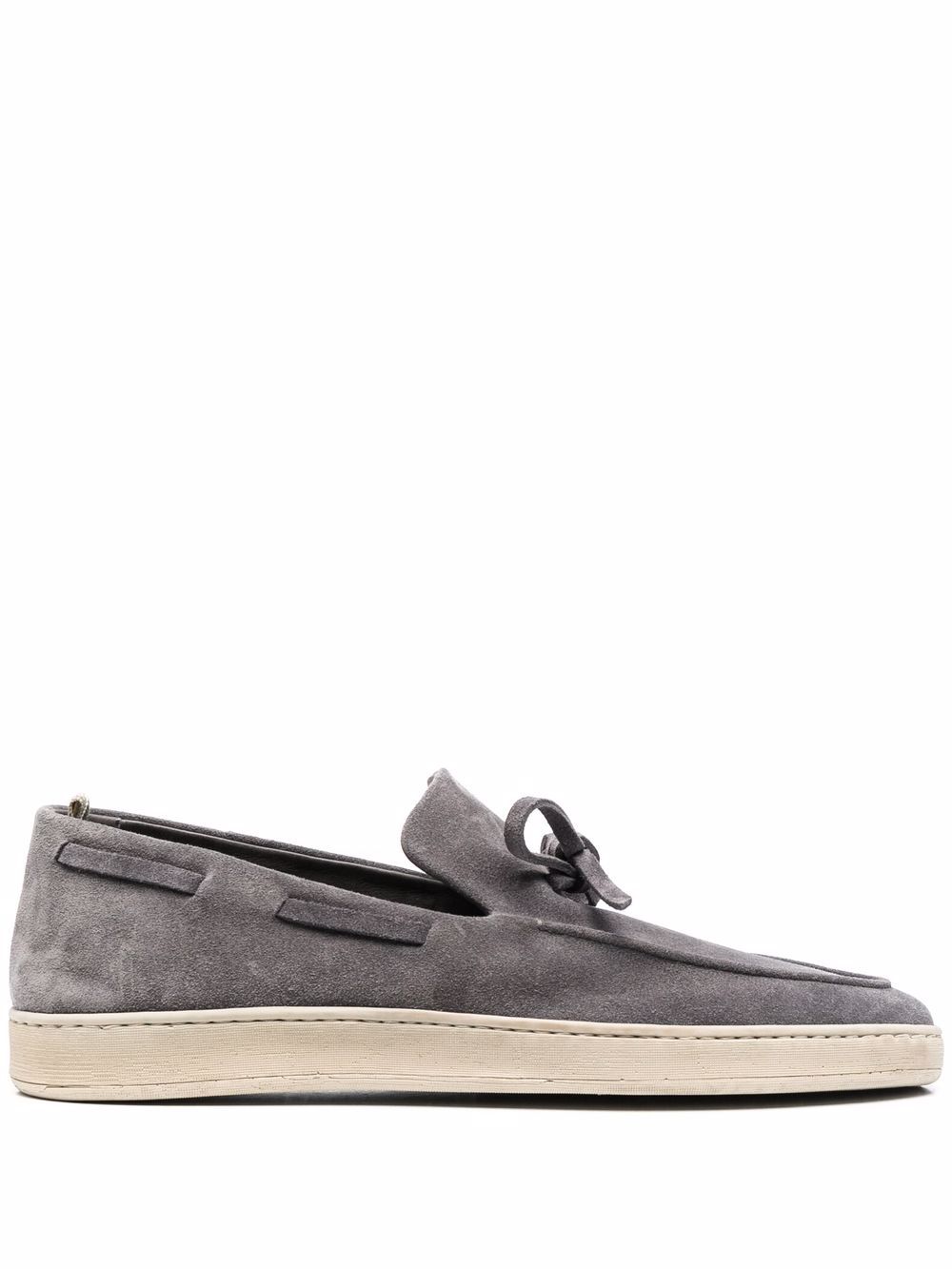 

Officine Creative mocasines slip-on de gamuza - Gris