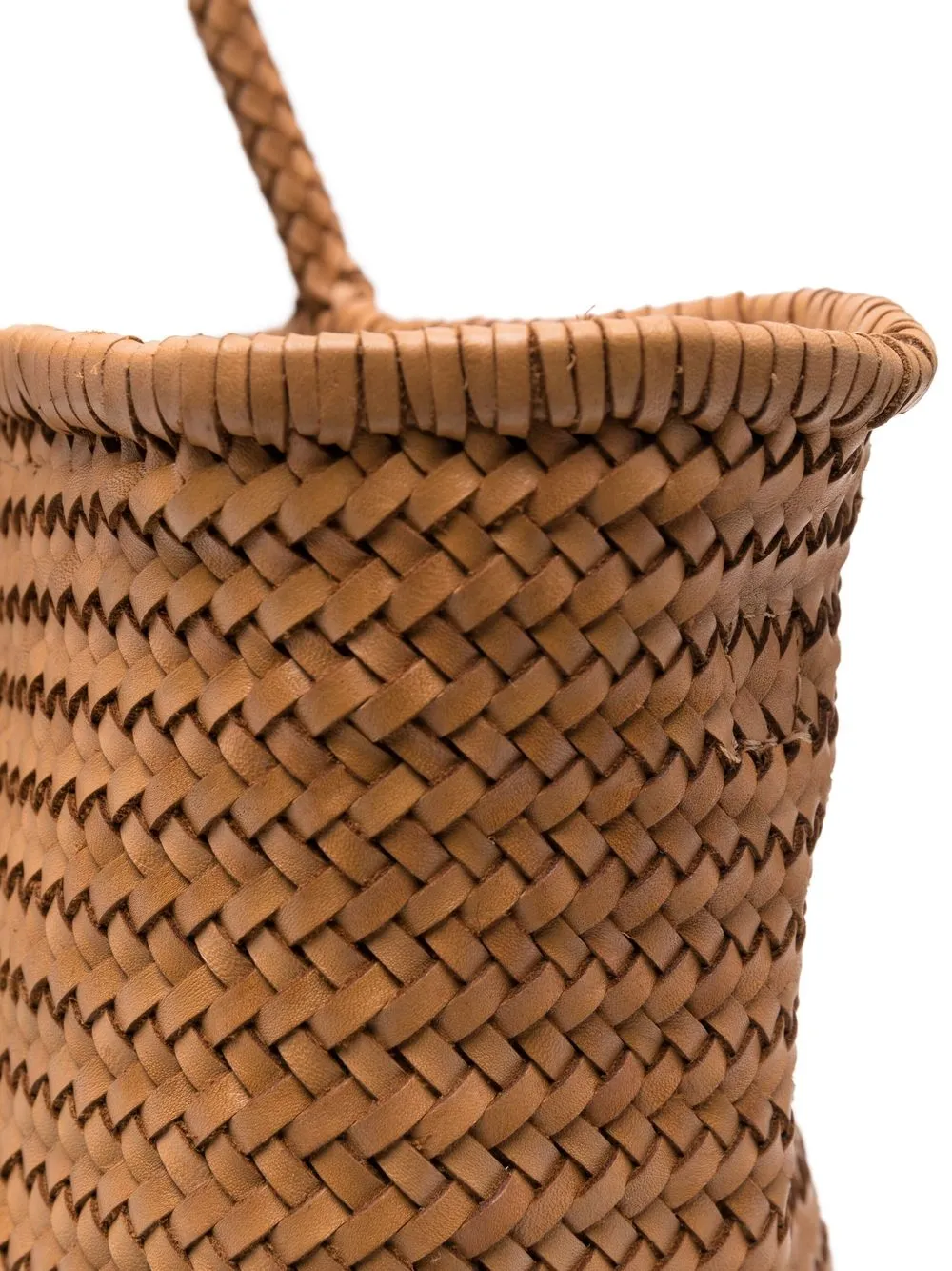 Shop Officine Creative Susan 05 Woven Tote Bag In Braun