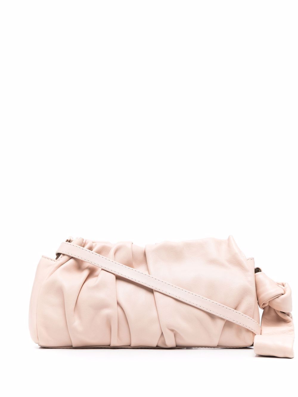 Officine Creative Knots ruched crossbody bag - Pink