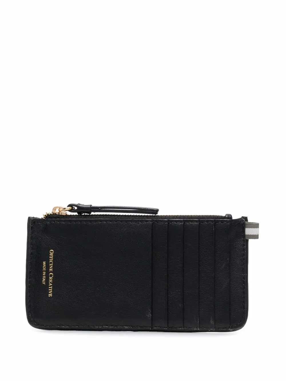 

Officine Creative Juliet 103 interwoven purse - Black