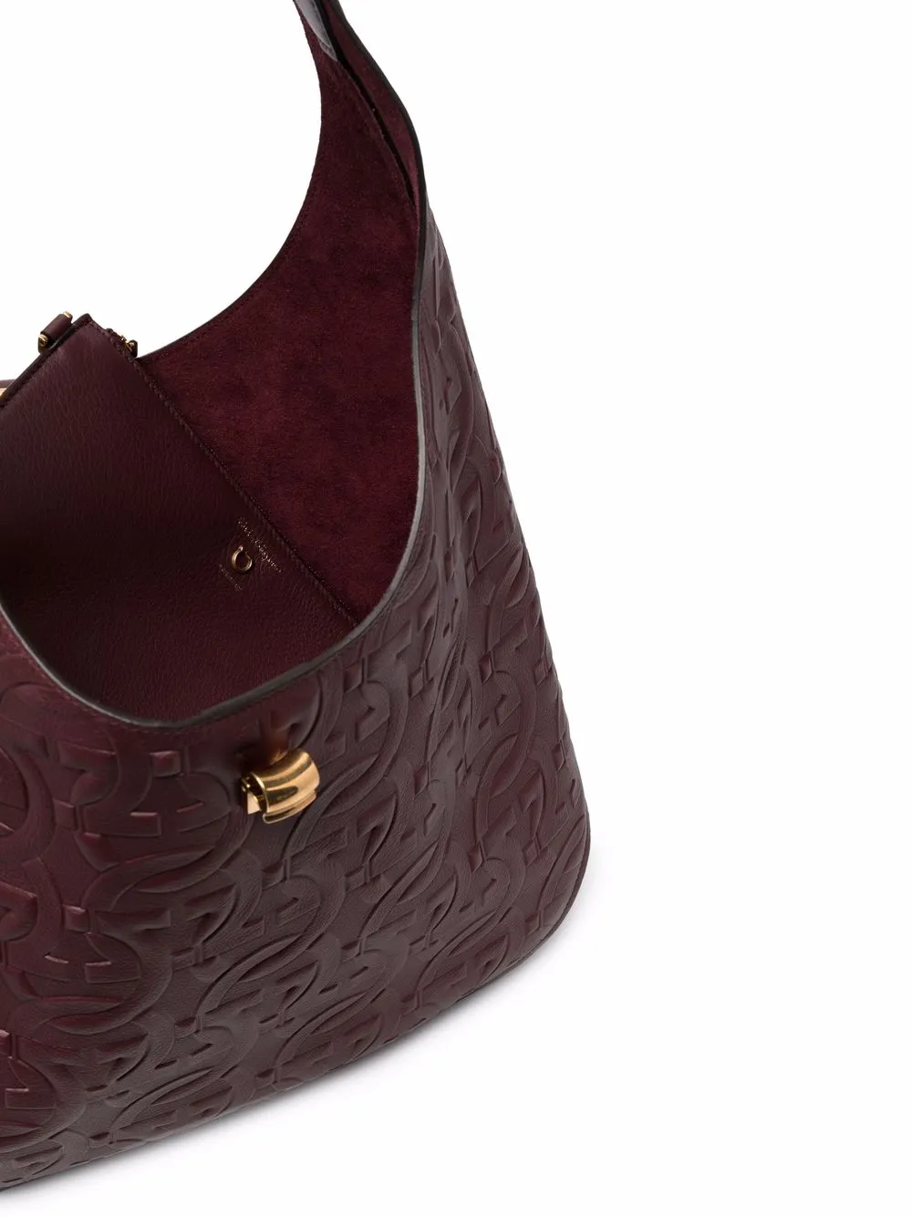 фото Salvatore ferragamo сумка-тоут с тиснением gancini