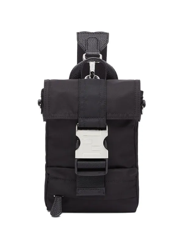 ☆関税込☆FENDI★Fendiness FF Fabric Small Backpack Black★ 17605743_60833085_600.jpg