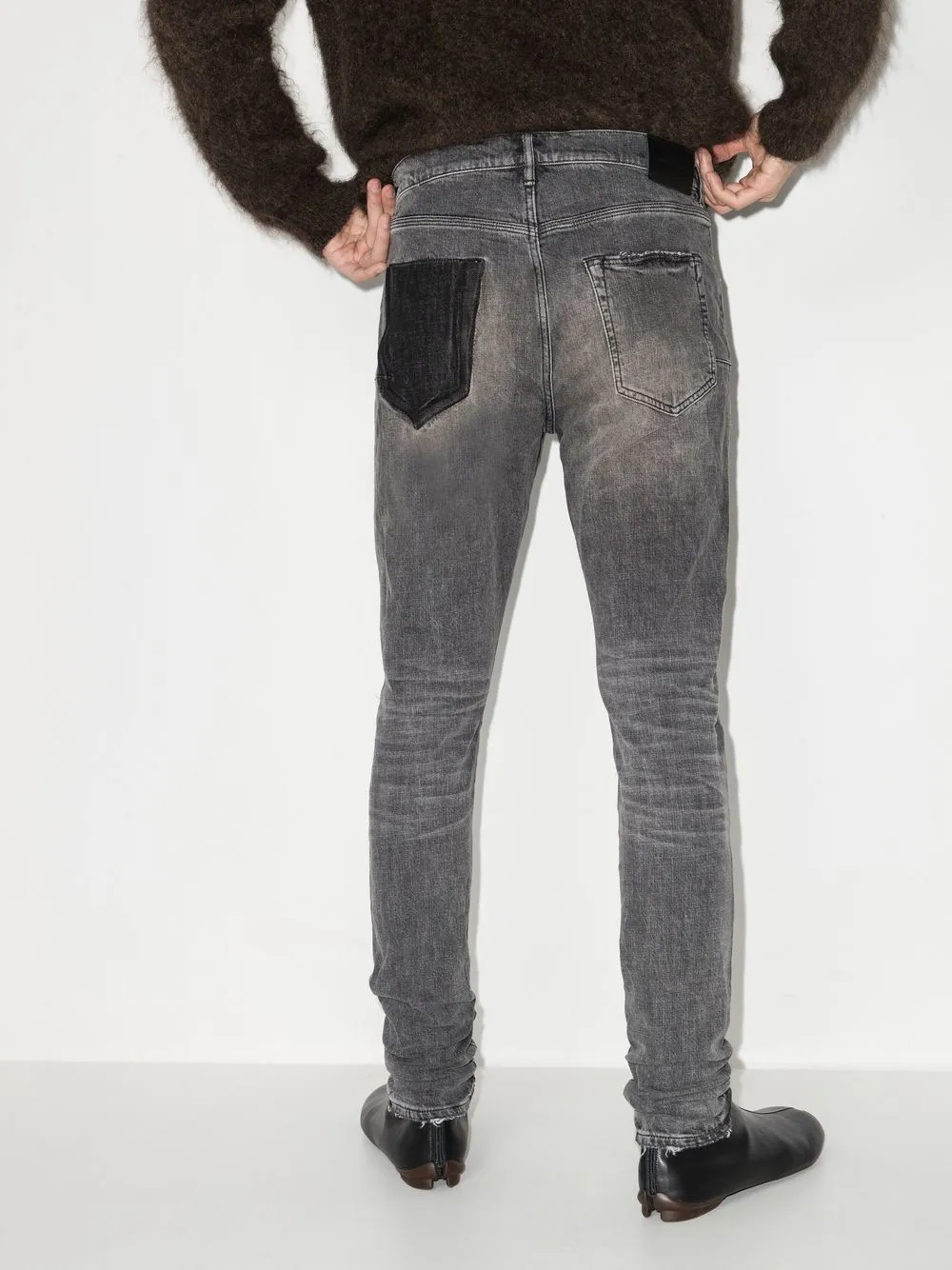 Purple Brand Skinny jeans Grijs